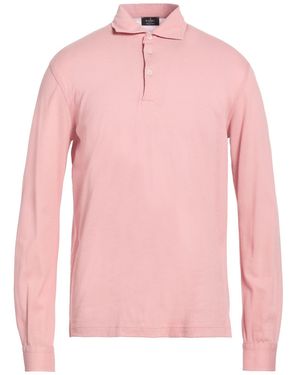 Barba Napoli Antique Rose Polo Shirt Cotton - Pink