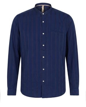 Dnl Shirt Lyocell, Cotton - Blue