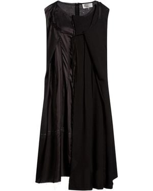 Maison Margiela Midi Dress Virgin Wool - Black