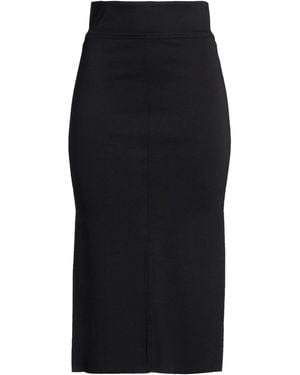 Thom Krom Maxi Skirt Viscose, Polyamide, Elastane - Black