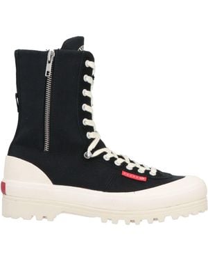 Superga Ankle Boots - Black