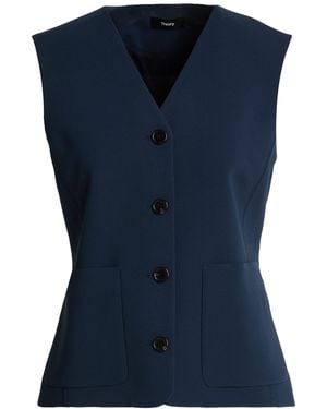 Theory Tailored Vests - Blue