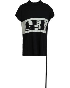 Rick Owens T-Shirt Cotton - Black