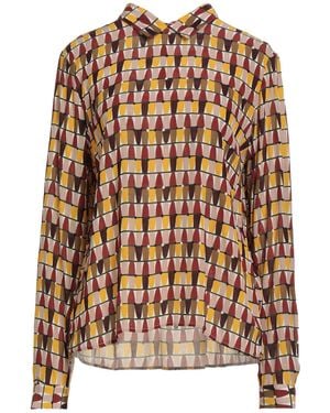 Robert Friedman Marigold Top Viscose - Brown
