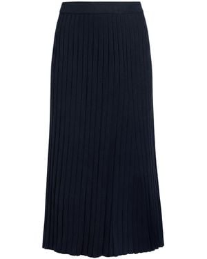 Carla G Midi Skirt Viscose, Polyester, Nylon - Blue