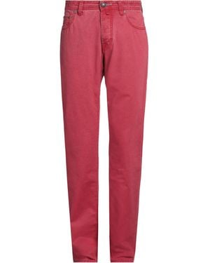 Jacob Cohen Pantaloni Jeans - Rosso