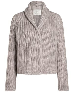 forte_forte Cardigan Silk, Mohair Wool, Cashmere - Gray