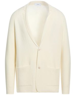 Lardini Cardigan Wool, Silk, Cashmere - White