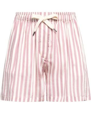 Brunello Cucinelli Shorts & Bermuda Shorts Viscose, Silk, Acetate - Pink