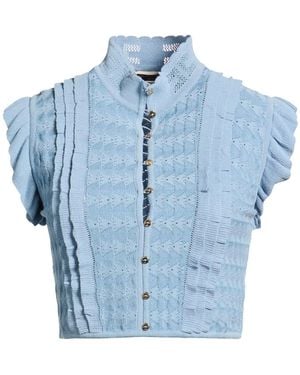 Elisabetta Franchi Cardigans - Blue