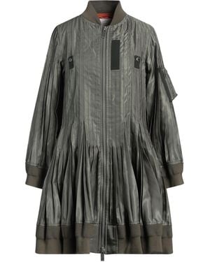 sacai2018FALL異素材ドッキングトレンチコート sacai - サカイ ドッキング トレンチコート ロング ダブル