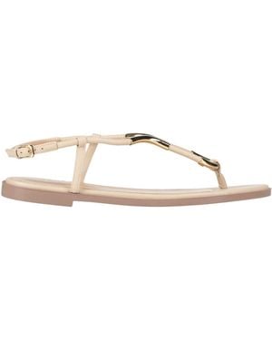 Sergio Rossi Thong Sandal - Natural