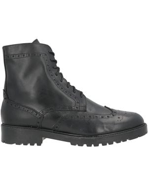 Andrea Ventura Firenze Ankle Boots Leather - Black