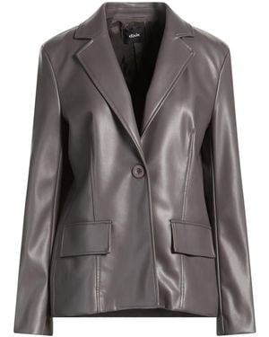 Dixie Blazer Polyester, Polyurethane - Gray