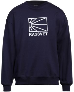 Rassvet (PACCBET) Sweatshirt Cotton - Blue