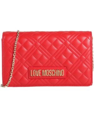 Love Moschino Cross-Body Bag - Red