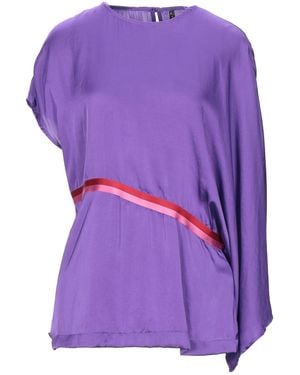 Manila Grace Top Polyester - Purple
