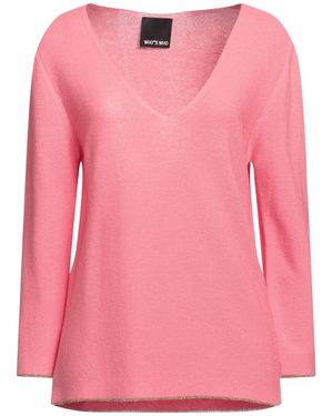 Who*s Who Pullover - Rosa