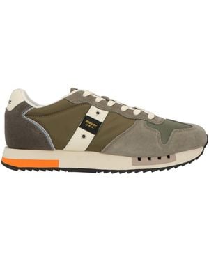 Blauer Sneakers - Gris