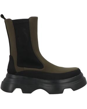 Jeannot Ankle Boots Textile Fibres - Black