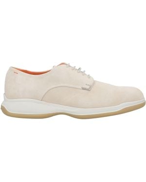Santoni Lace-Up Shoes Leather - White