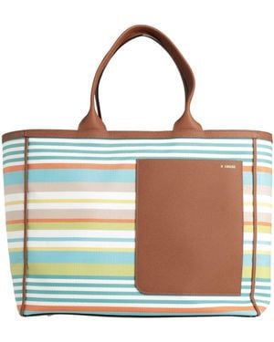 Valextra Handbag Leather - Blue