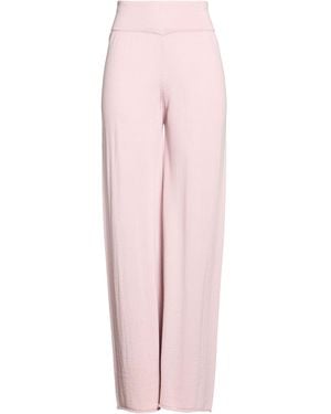 Anna Molinari Trousers Merino Wool - Pink