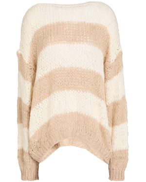 Roberto Collina Jumper Silk - Natural