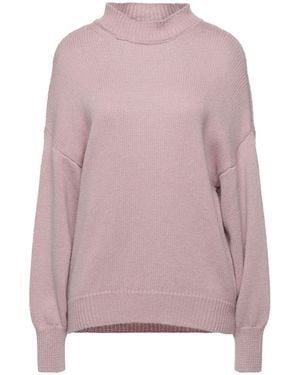 N.O.W. ANDREA ROSATI CASHMERE Turtleneck - Pink