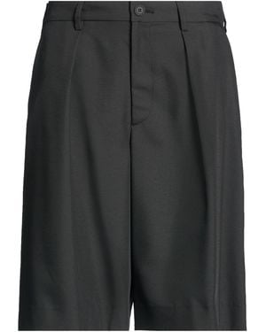 Versace Jeans Couture Shorts & Bermuda Shorts Polyester, Viscose - Black