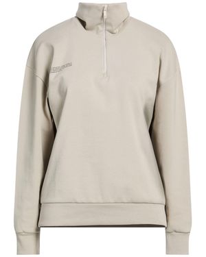 PANGAIA Sweatshirt Organic Cotton, Recycled Cotton, Elastane - Natural