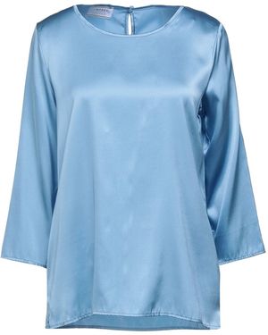 Snobby Sheep Top Silk, Elastane - Blue