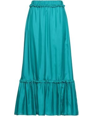 SOLOTRE Maxi Skirt - Blue