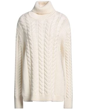 Tibi Rollkragenpullover - Weiß