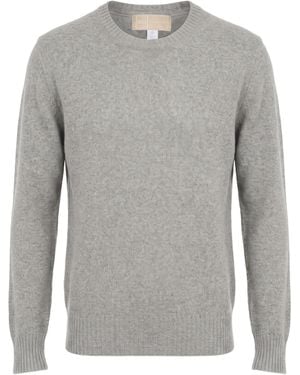 120% Lino Pullover - Grigio