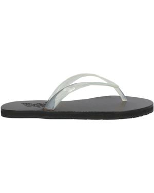Ancient Greek Sandals Thong Sandal Rubber - White