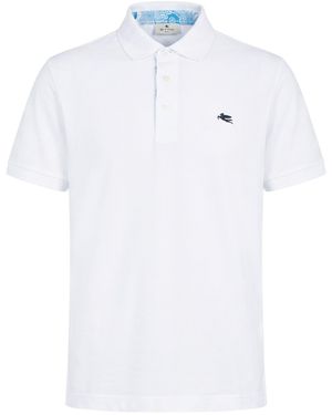 Etro Polo Shirt Cotton - White