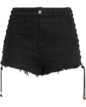 Elisabetta Franchi Denim Shorts - Black