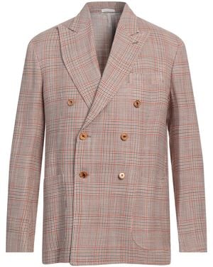 Sartorio Napoli Blazer Silk - Brown