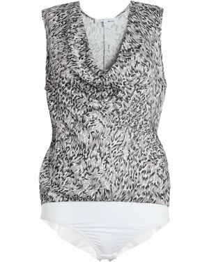 Patrizia Pepe Top Viscose - Grey