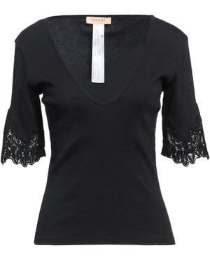 Twinset T-Shirt Cotton, Polyester - Black