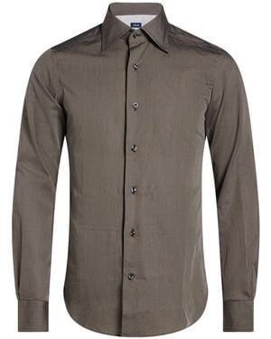 Agho Shirt Cotton - Brown