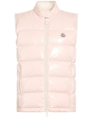 Moncler Vest Polyamide - Pink