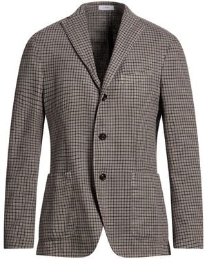 Boglioli Blazer Cotton, Linen, Polyester, Elastane - Gray