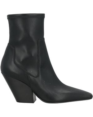 Casadei Ankle Boots Leather - Black