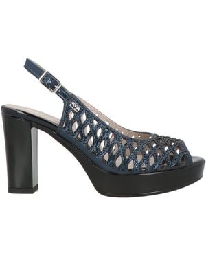 Valleverde Sandals Leather - Metallic
