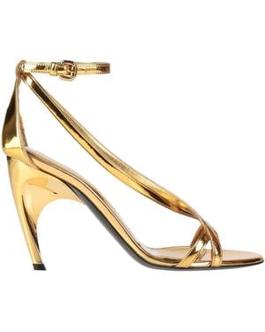 McQueen Sandals - Metallic