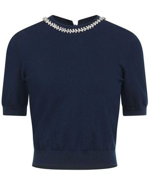 Maje Pullover - Blau