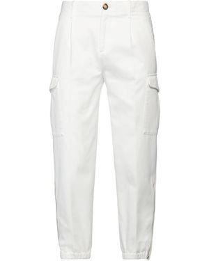 Brunello Cucinelli Trouser - White