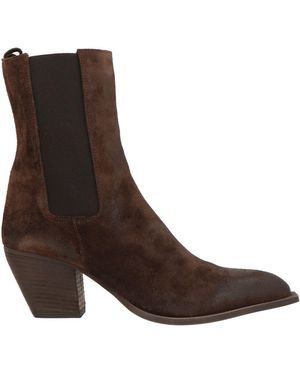 Ovyè Ankle Boots Leather - Brown